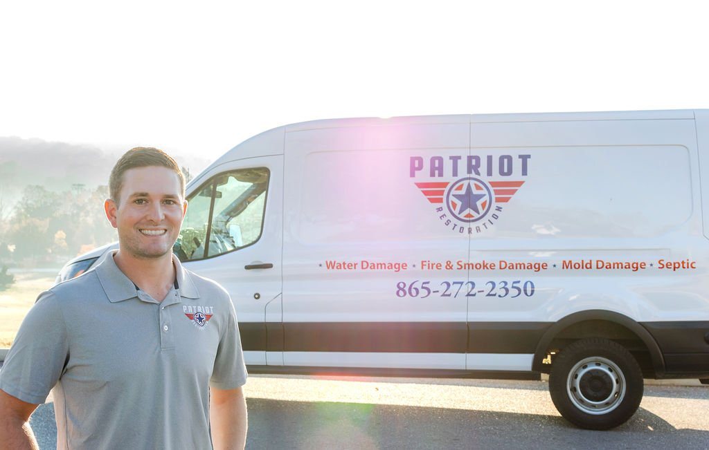 TJ Wiberley President Patriot Restoration Knoxville TN TJ Wiberley, founder and President of Patriot Restoration in Knoxville, TN